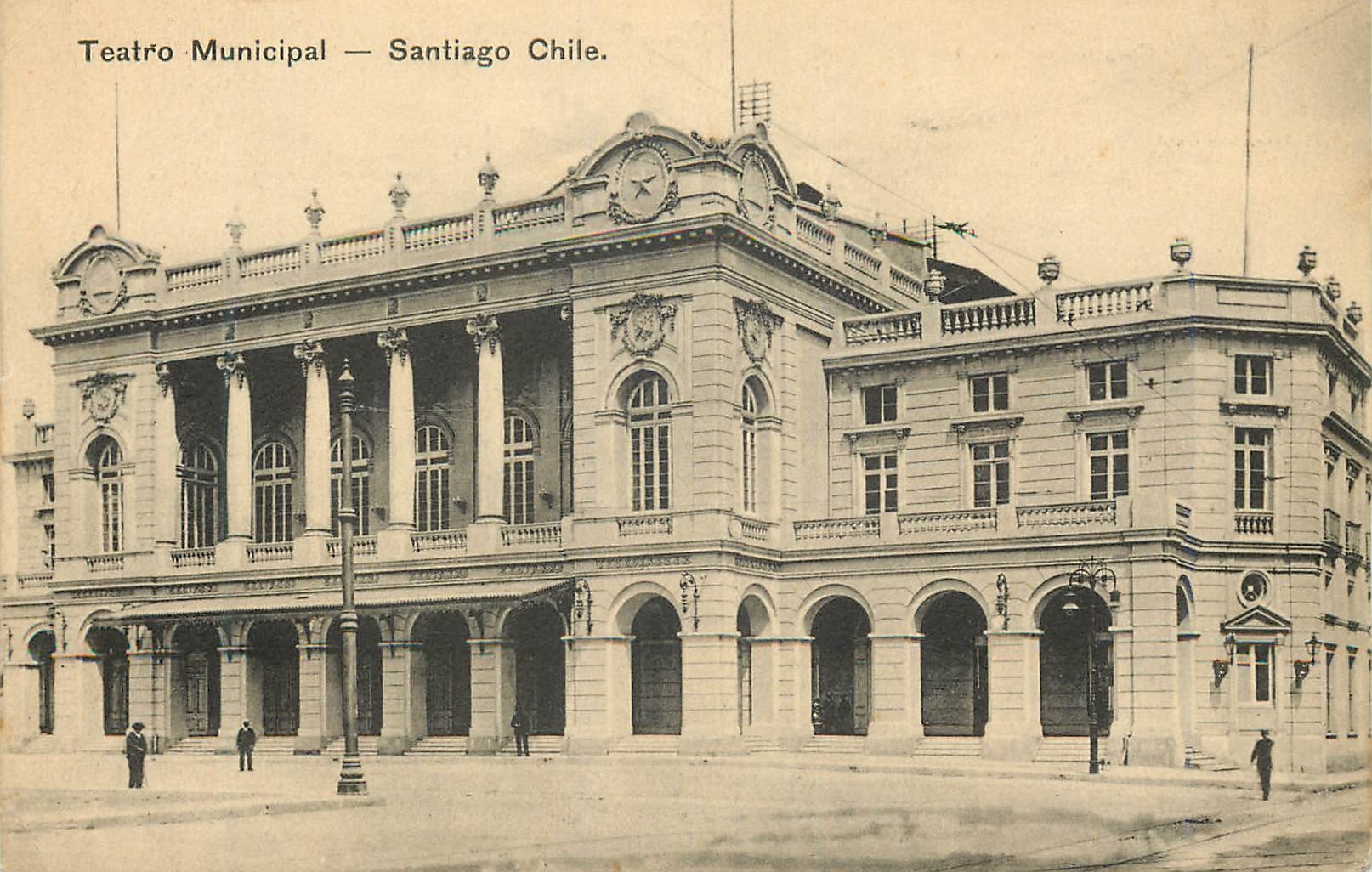 CPA Chile Teatro Municipal Santiago