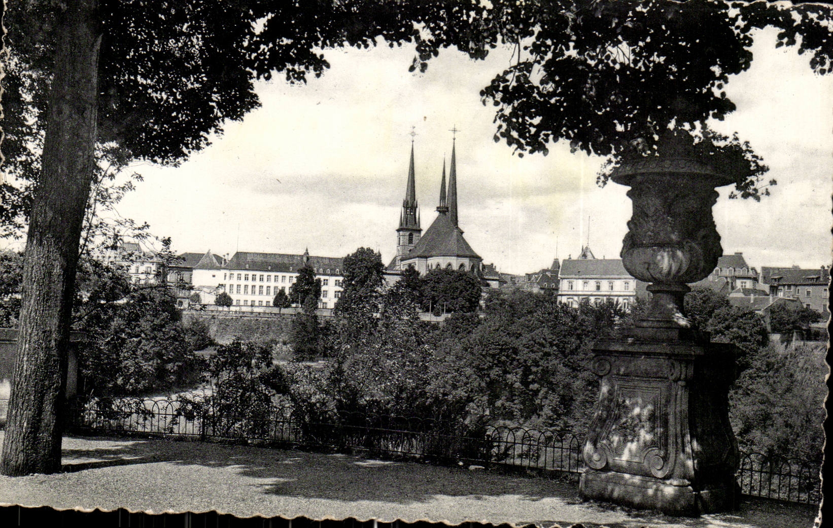 CPSM Luxembourg the cathedral