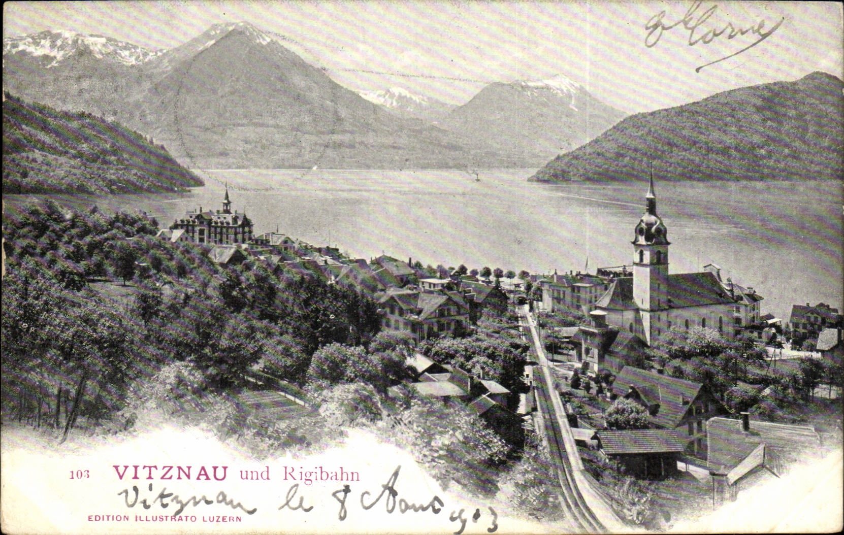 CPA Suisse Vitznau und Rigibahn