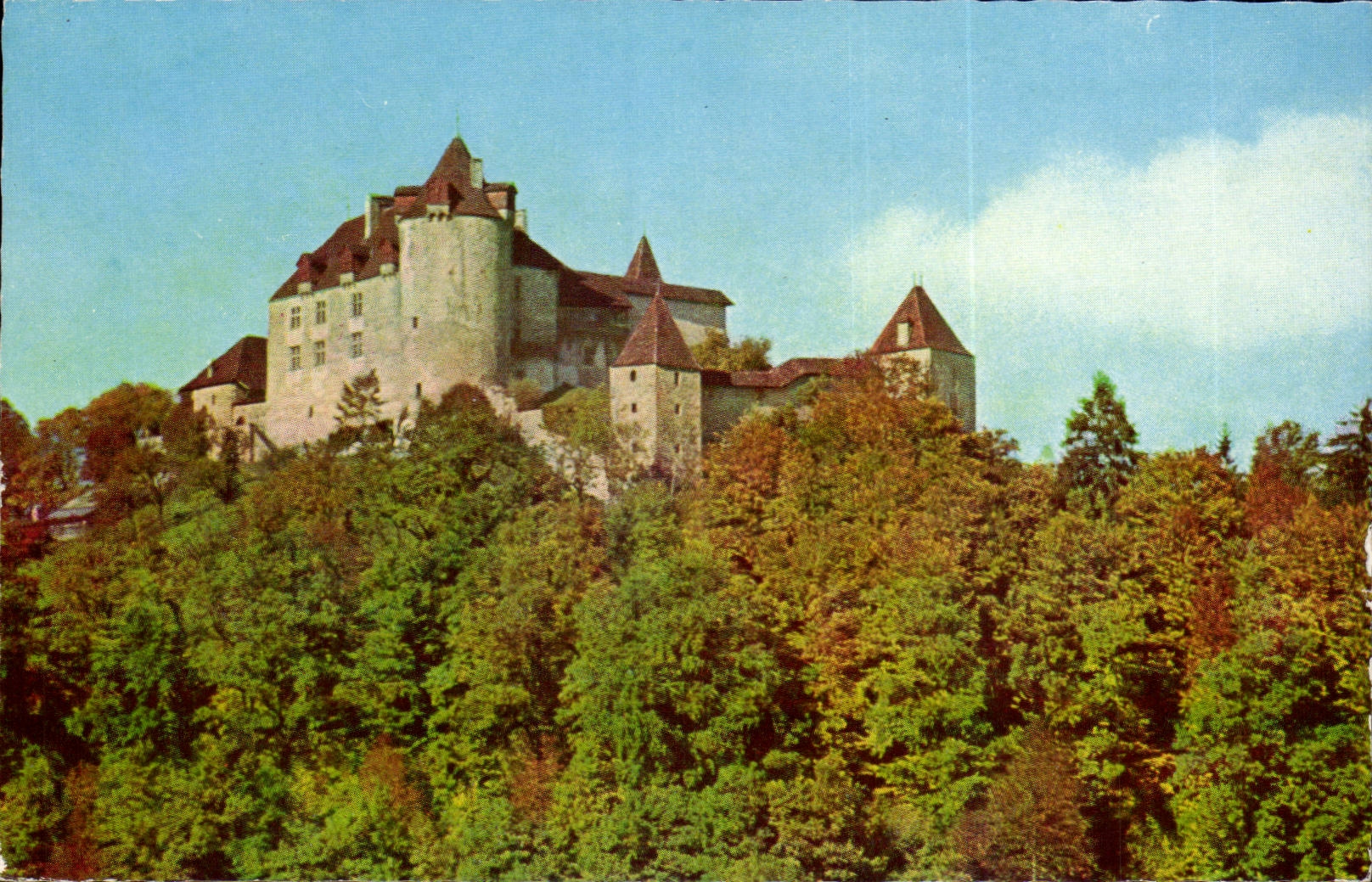 CPSM Suisse Gruyeres Chateau