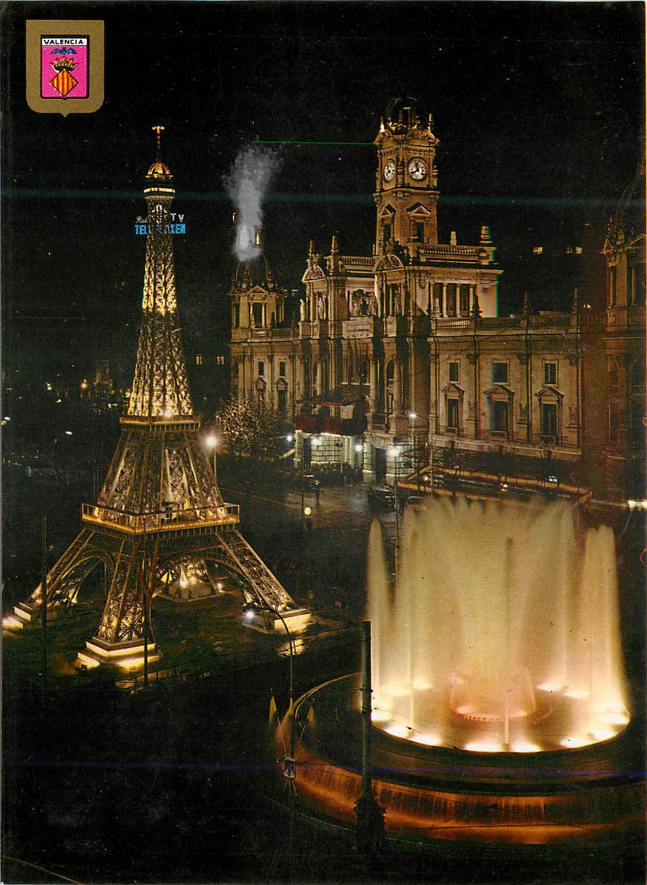 CPM Valencia Place du Pais valenciano en Fallas