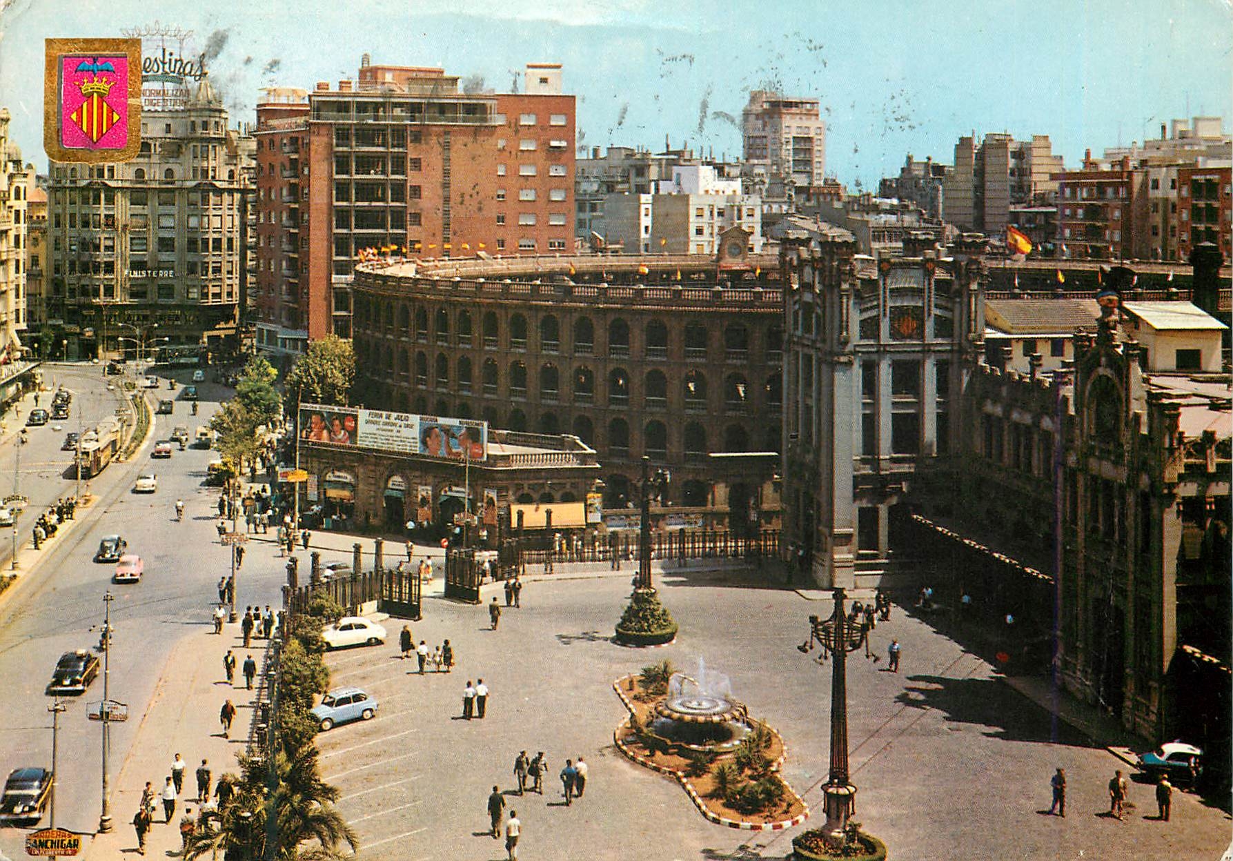 CPM Valencia Gare du Nord et Place des Taureaux