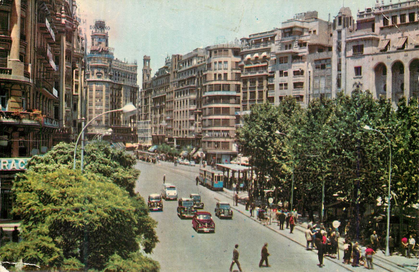 CPM Valencia Place du Caudillo