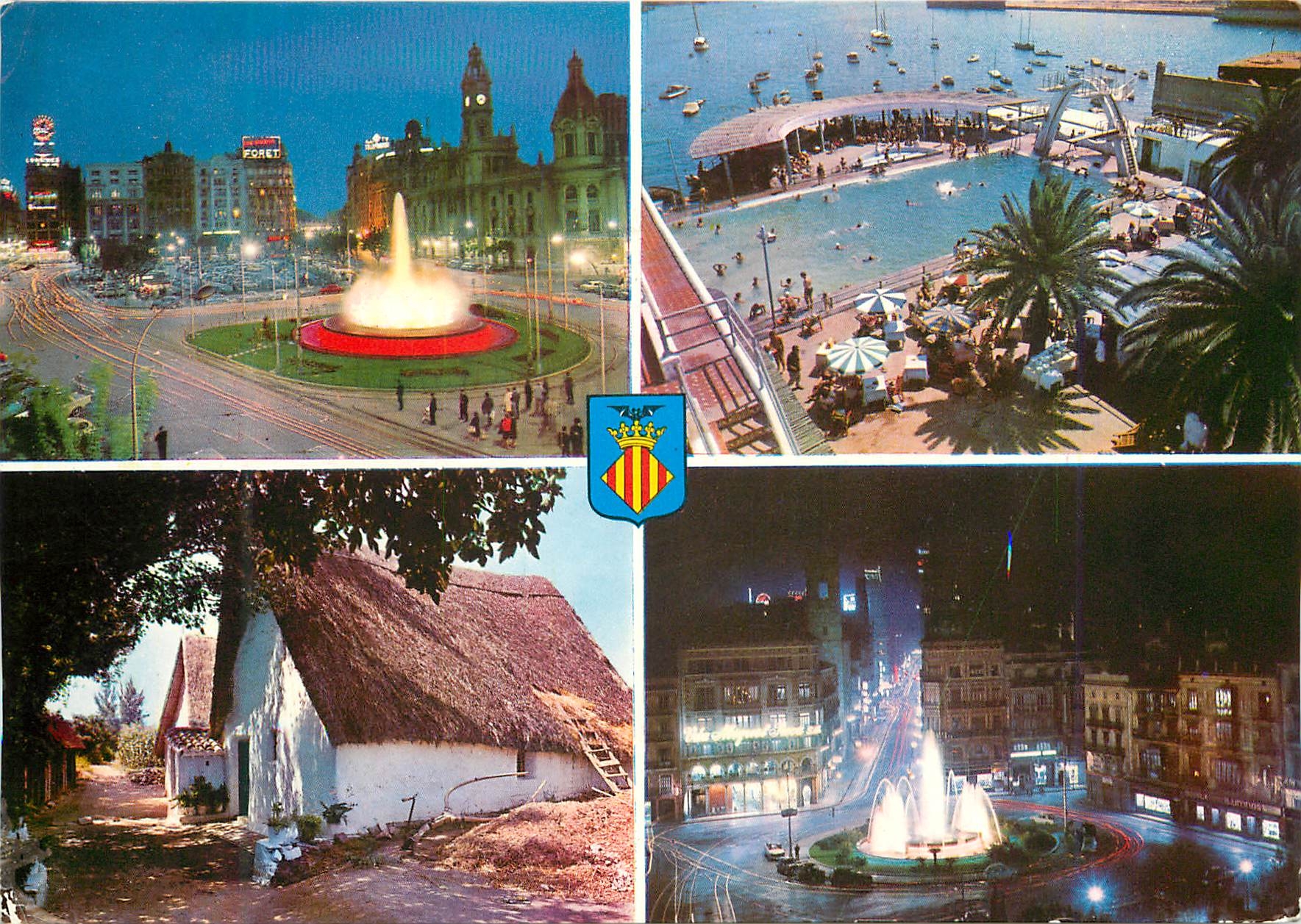 CPM Valencia Vues de la Ville