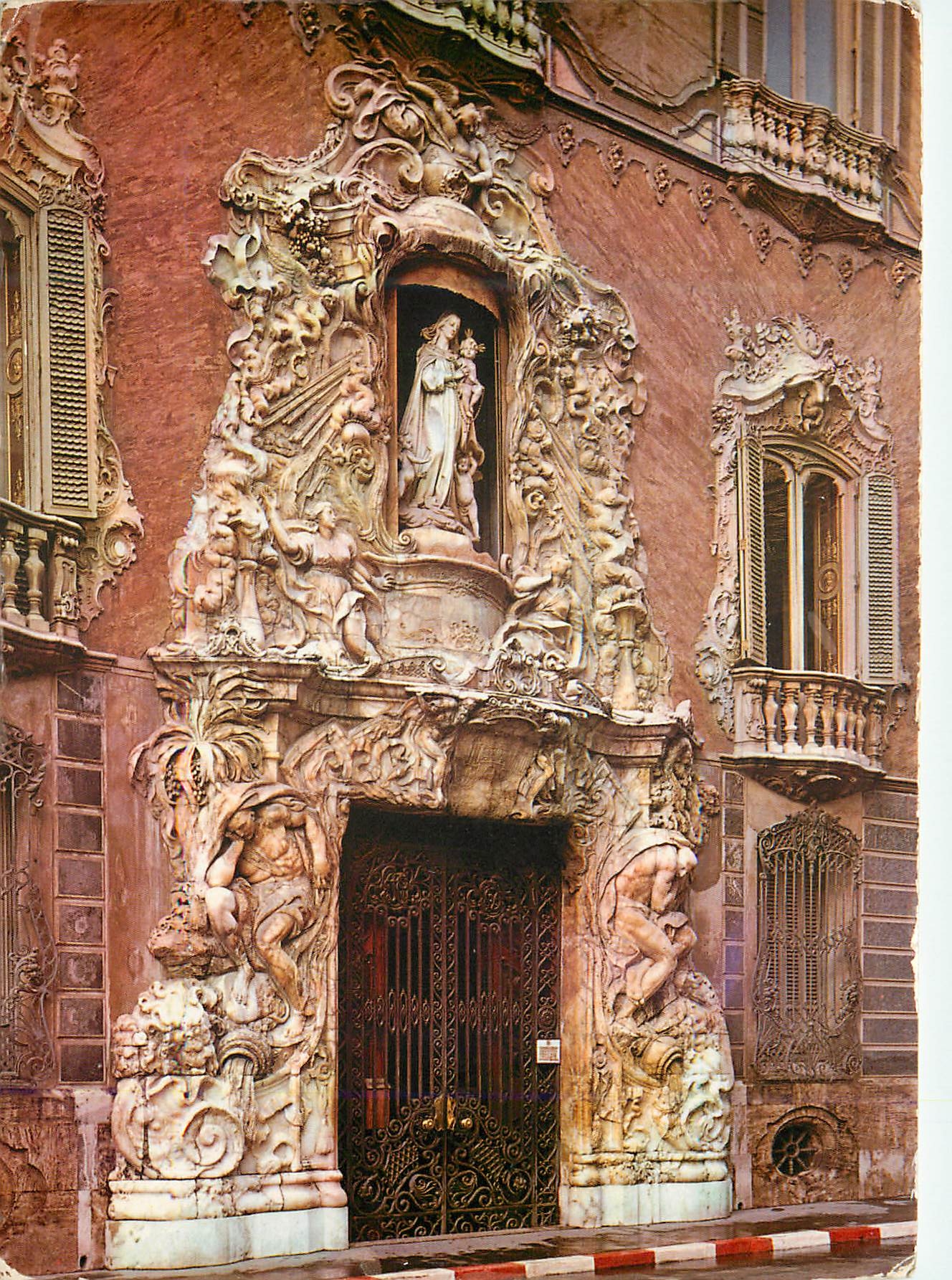 CPM valencia The Marques de Dos Aguas Palace Frontispice