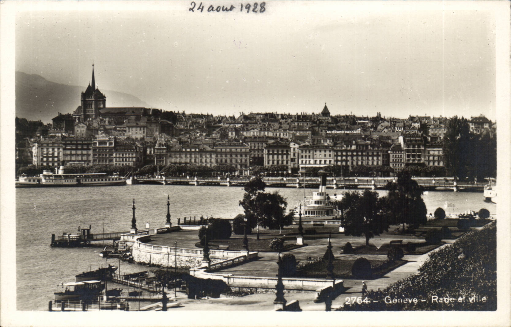 Switzerland - Genevae - Sight on the roads and City - CPA