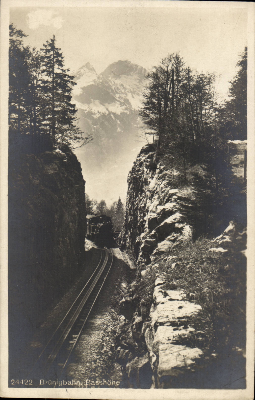 Switzerland - Bern - Bra ¼ nig - bahn - Not hahe - Brunig - 4167 m - CPA