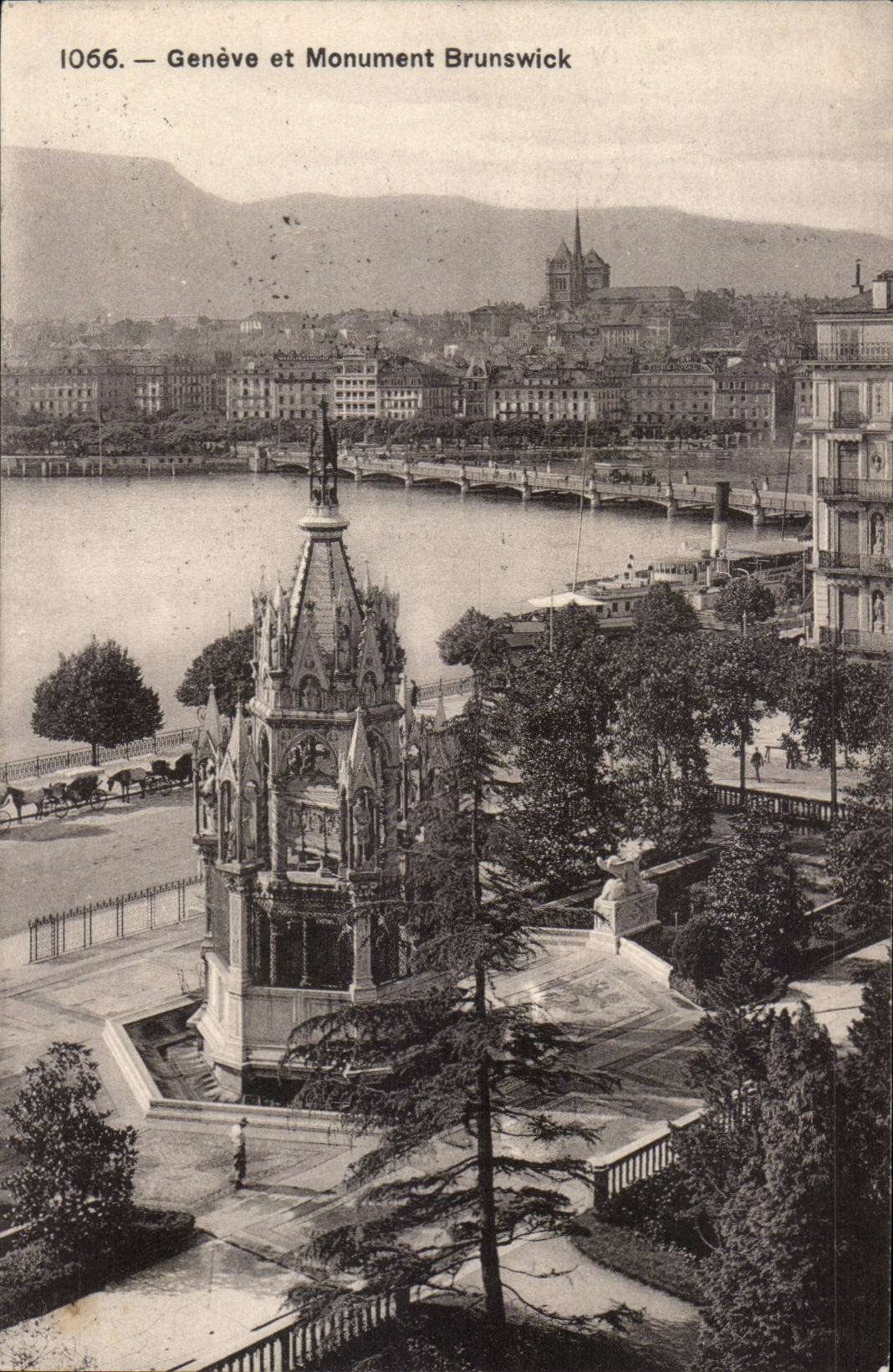 Switzerland - Geneva - and Brunswick Monument - CPA
