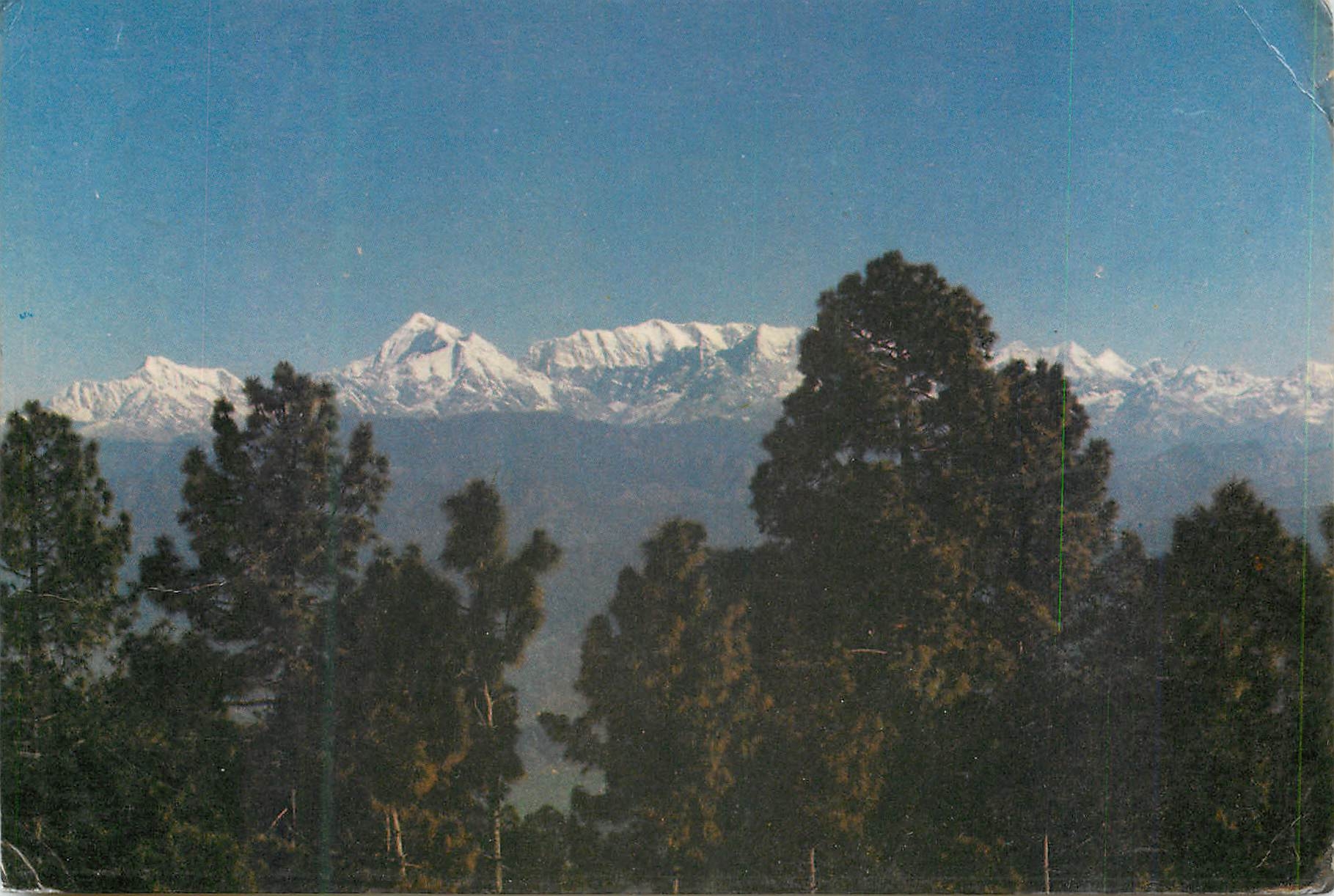 CPM Himalayan Panorama as seen from Kausani 