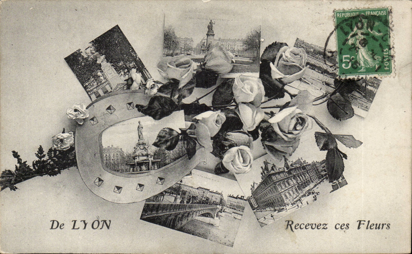 diese Blumen von Lyon Lyon-empfangen - CPA