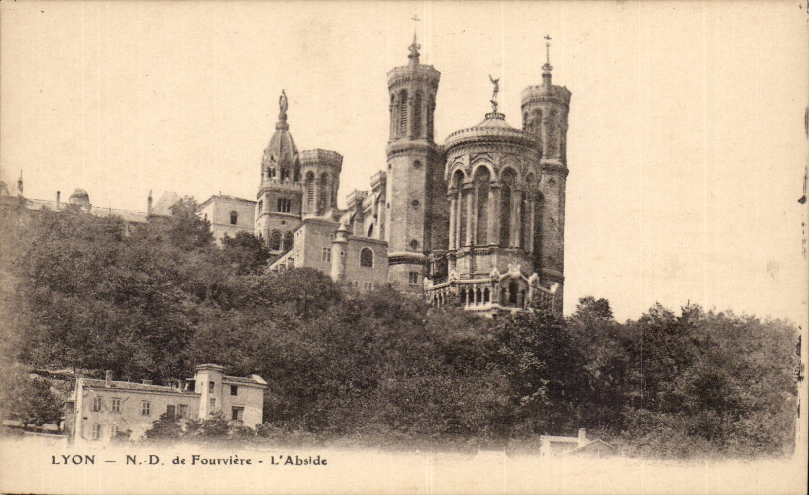 Lyon Notre-Dame de Fourviere - Apse CPA