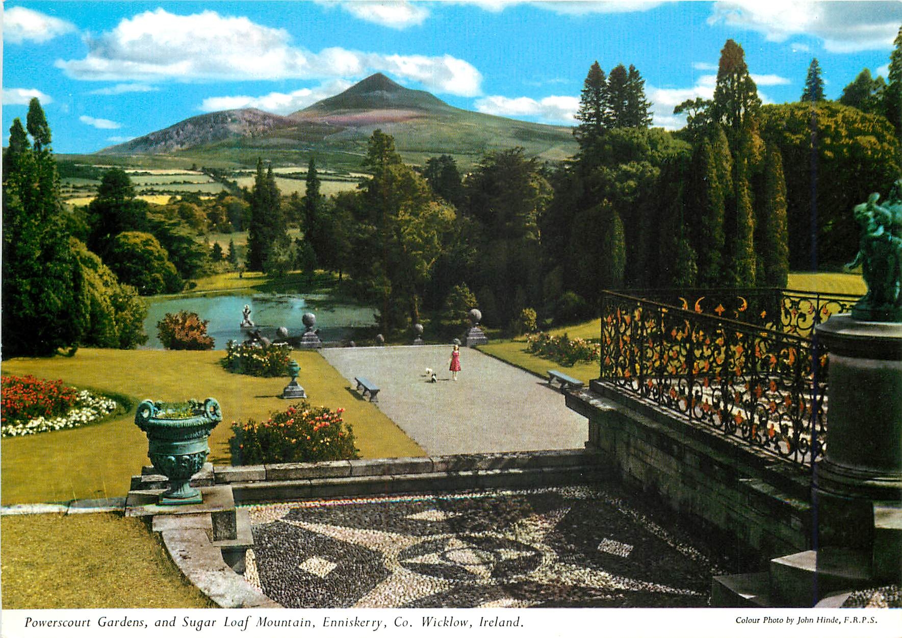 CPM Powerscourt Gardens and Sugar Loaf Mountain Enniskerry Co Wicklow Ireland