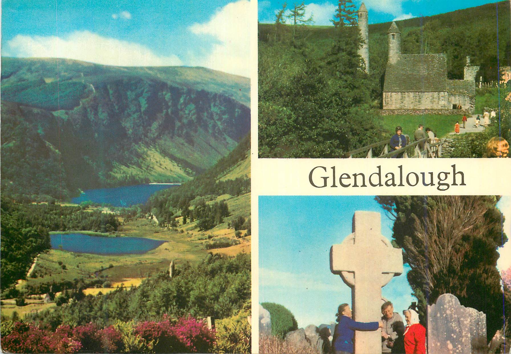 CPM Glendalough Co Wicklow Glendalough the Glen of the two lakes