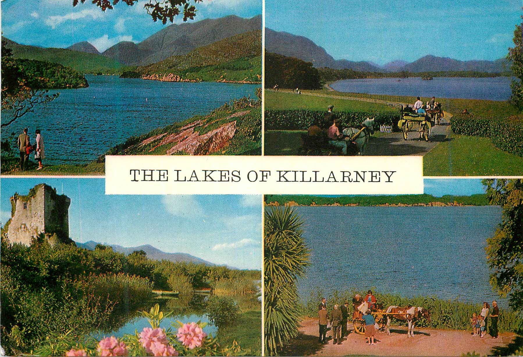 CPM The lakes of Killarney The three main lakes lie along a broad valley