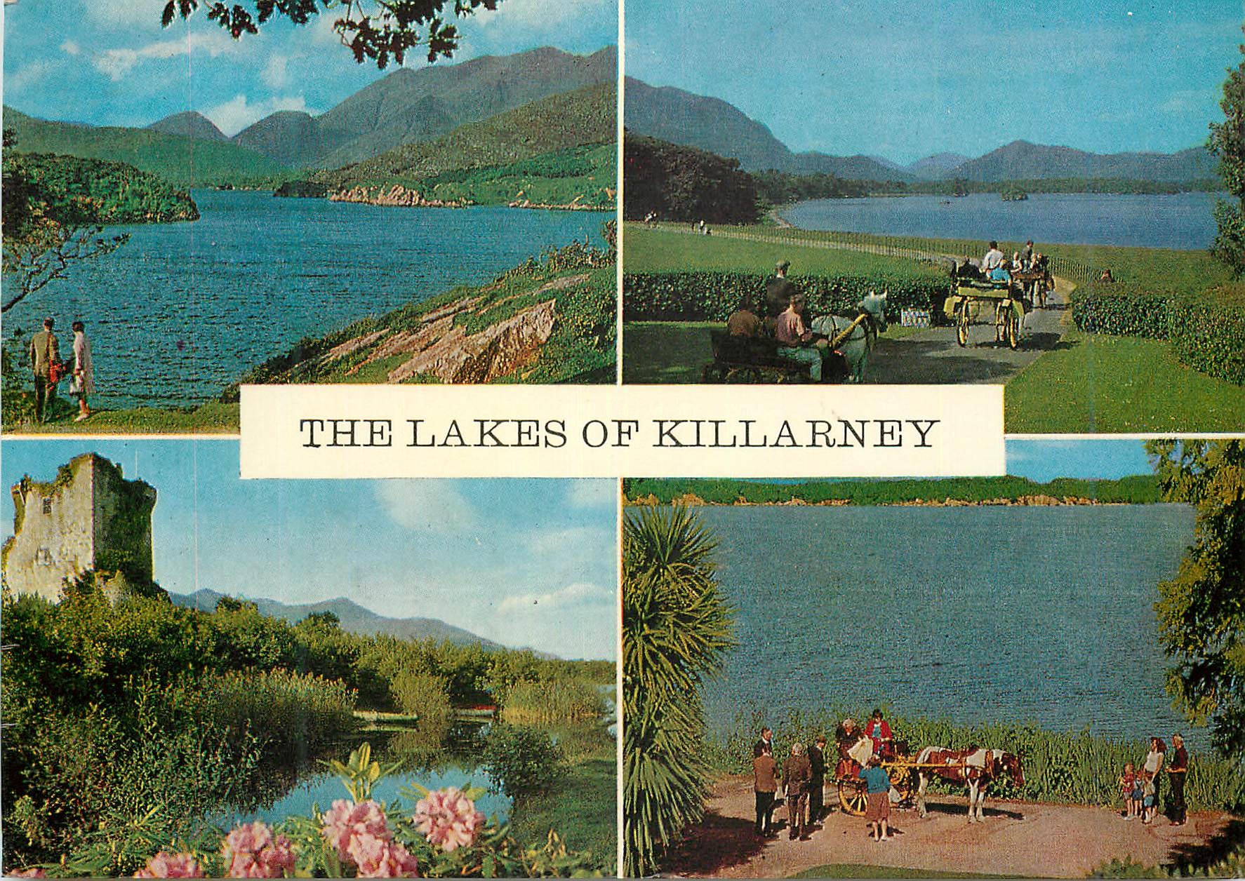 CPM The lakes of Killarney The three main lakes lie along a broad valley