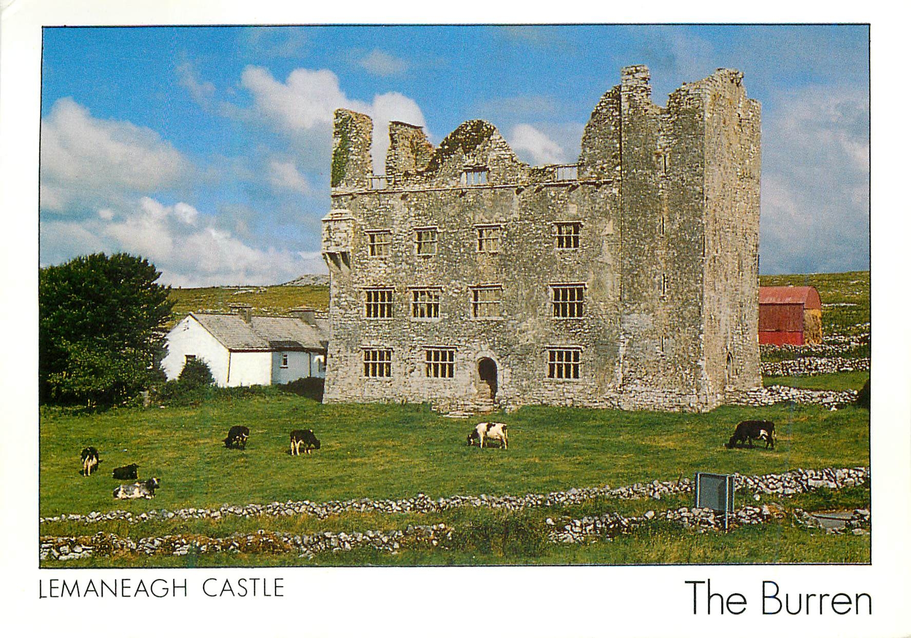 CPM Lemaneagh Castle The Burren situated on the edge of the Burren Region of Co Clare