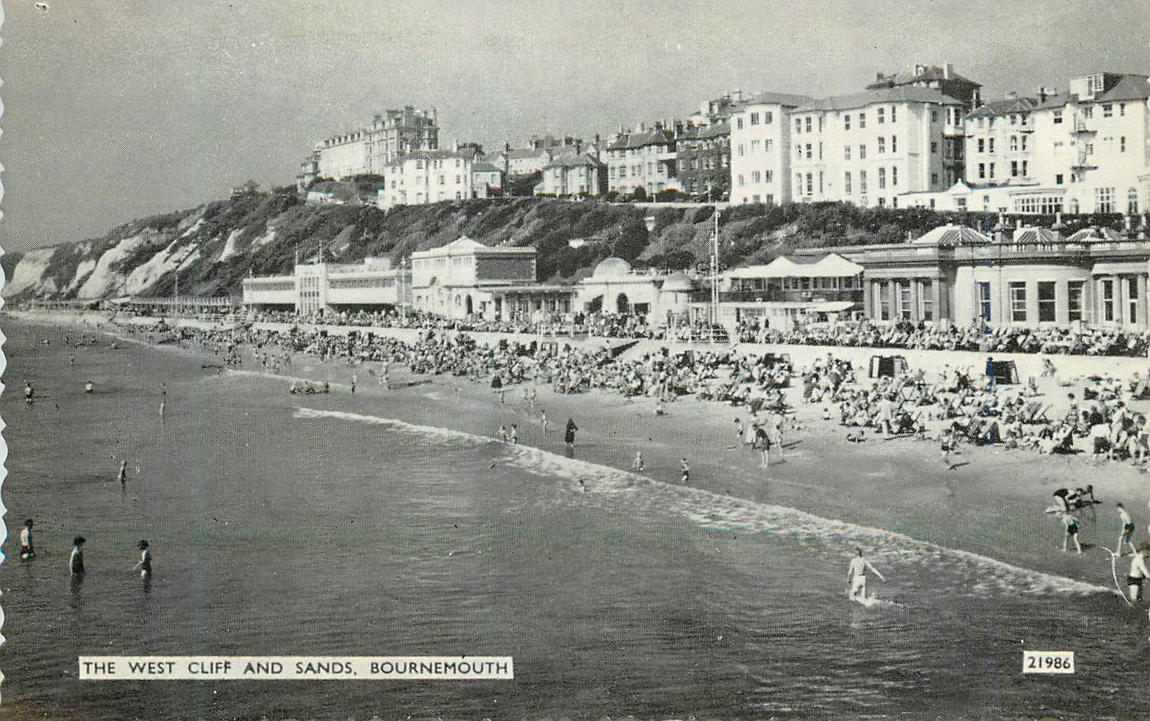 CPM The West Cliff and Sands Bournemouth