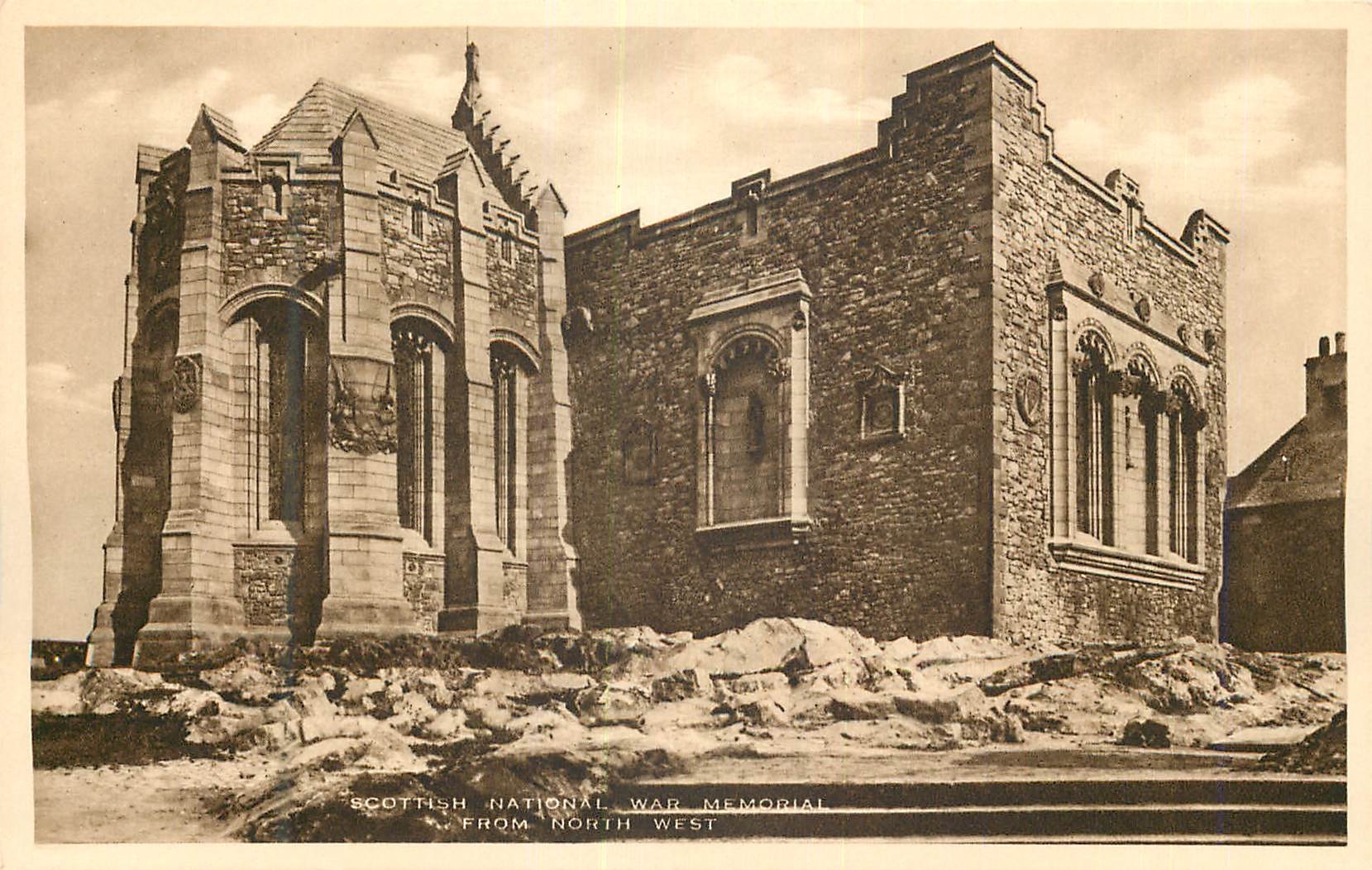 CPM Scottish National War Memorial from the North West  Militaria
