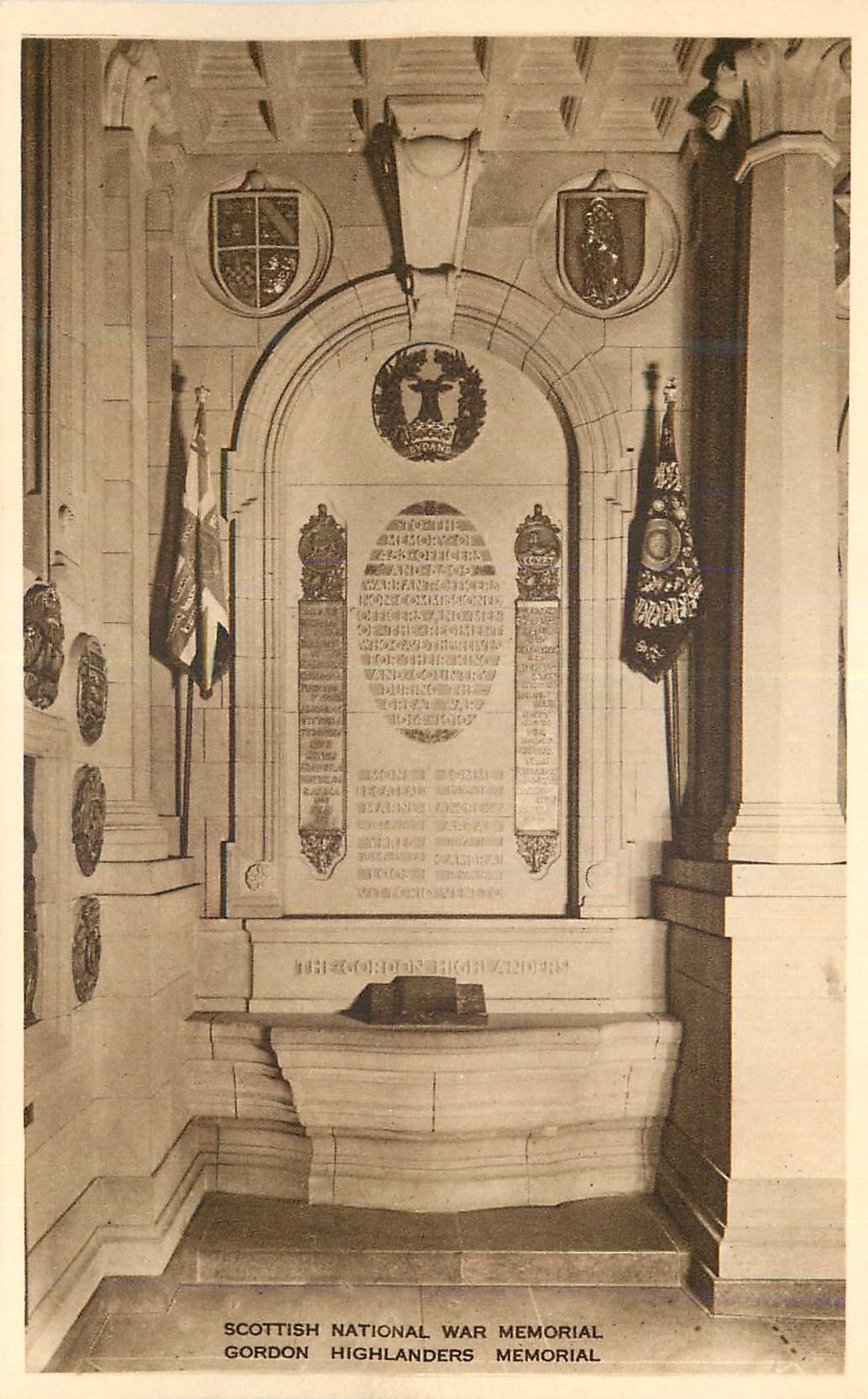 CPM Scottish National War Memorial Gordon Highlanders Memorial  Militaria
