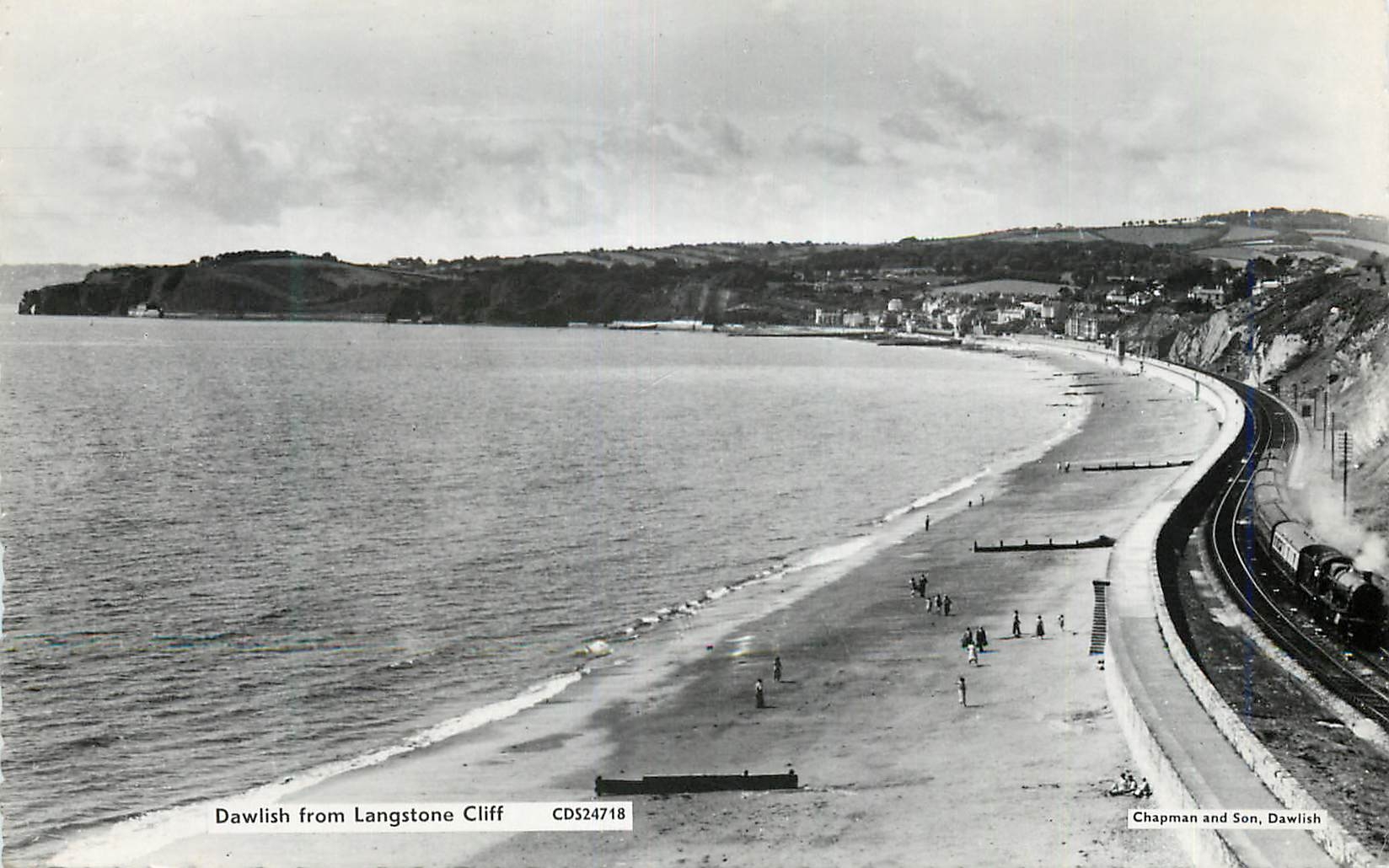 CPM Dawlish from Langstone Cliff Train