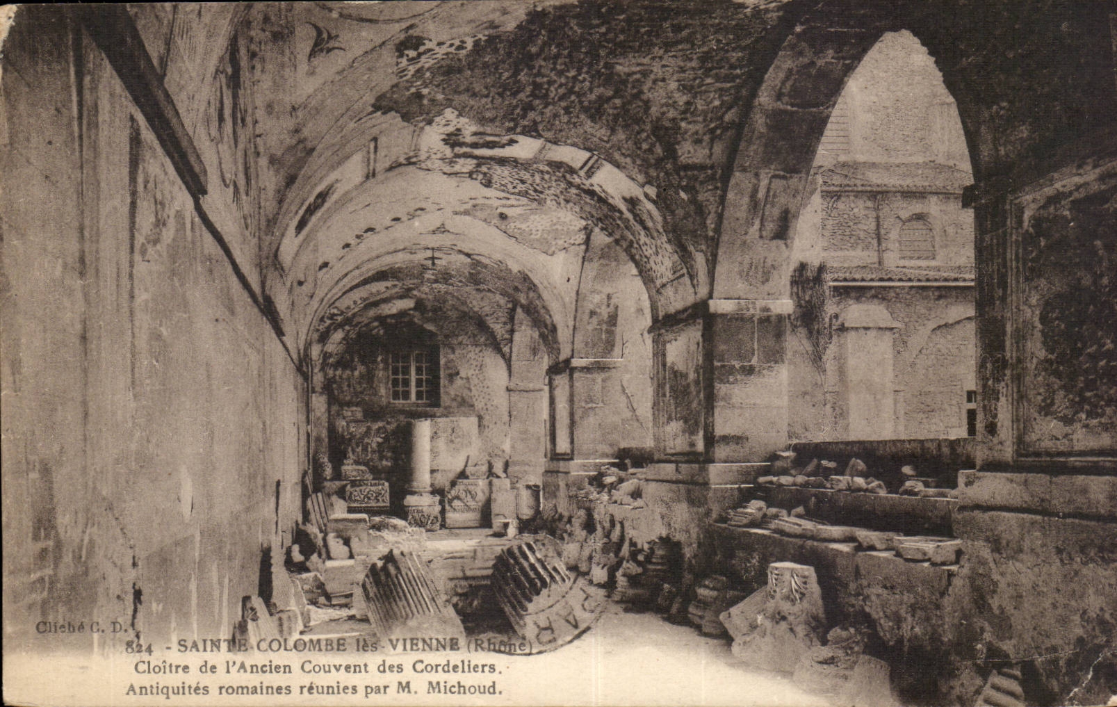 Sainte verband Colombe von Wien CPA Cloitre von L alte Brut cordeliers romische Antiquitaten zusammen durch Michoud