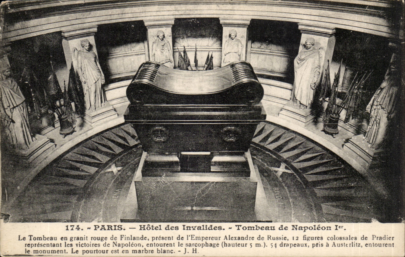 Hotel Paris-CPA Invalides des Grabs von Napoleon 1