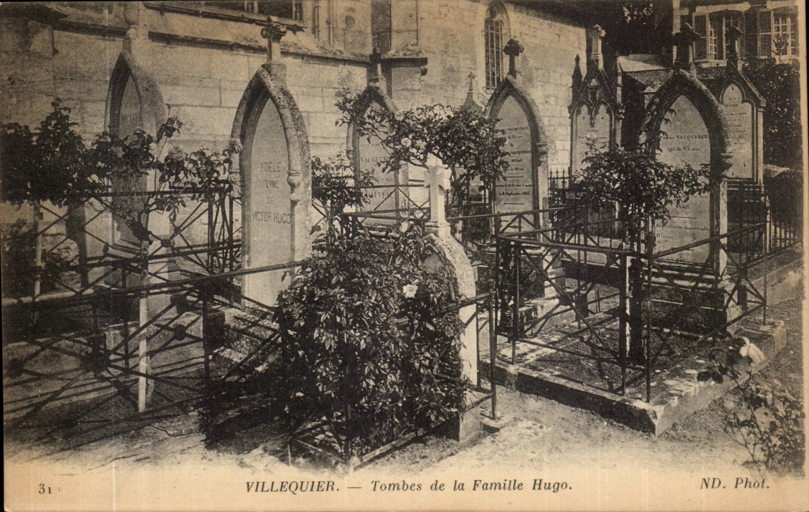 Villequier- Graber der Hugo-CPA Familie