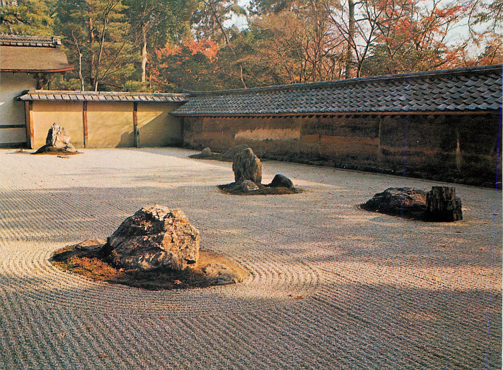 CPM The Stone Garden in The Ryoanji Kyoto