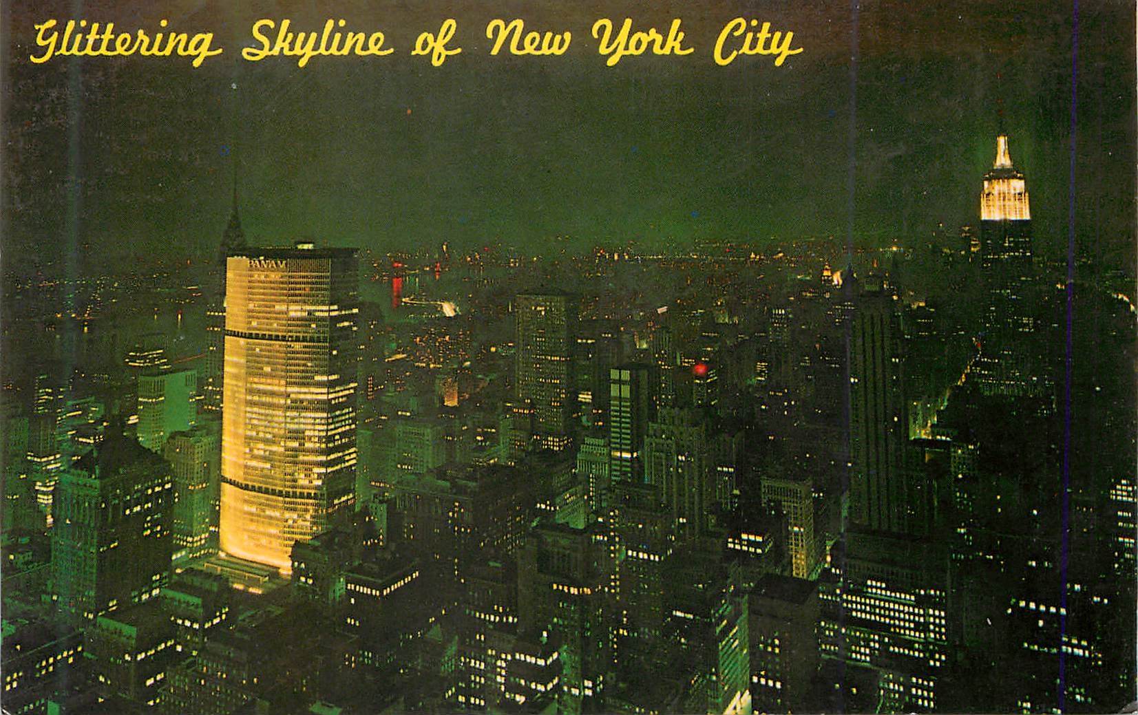 CPM Glittering Panorama of the New York City Skyline