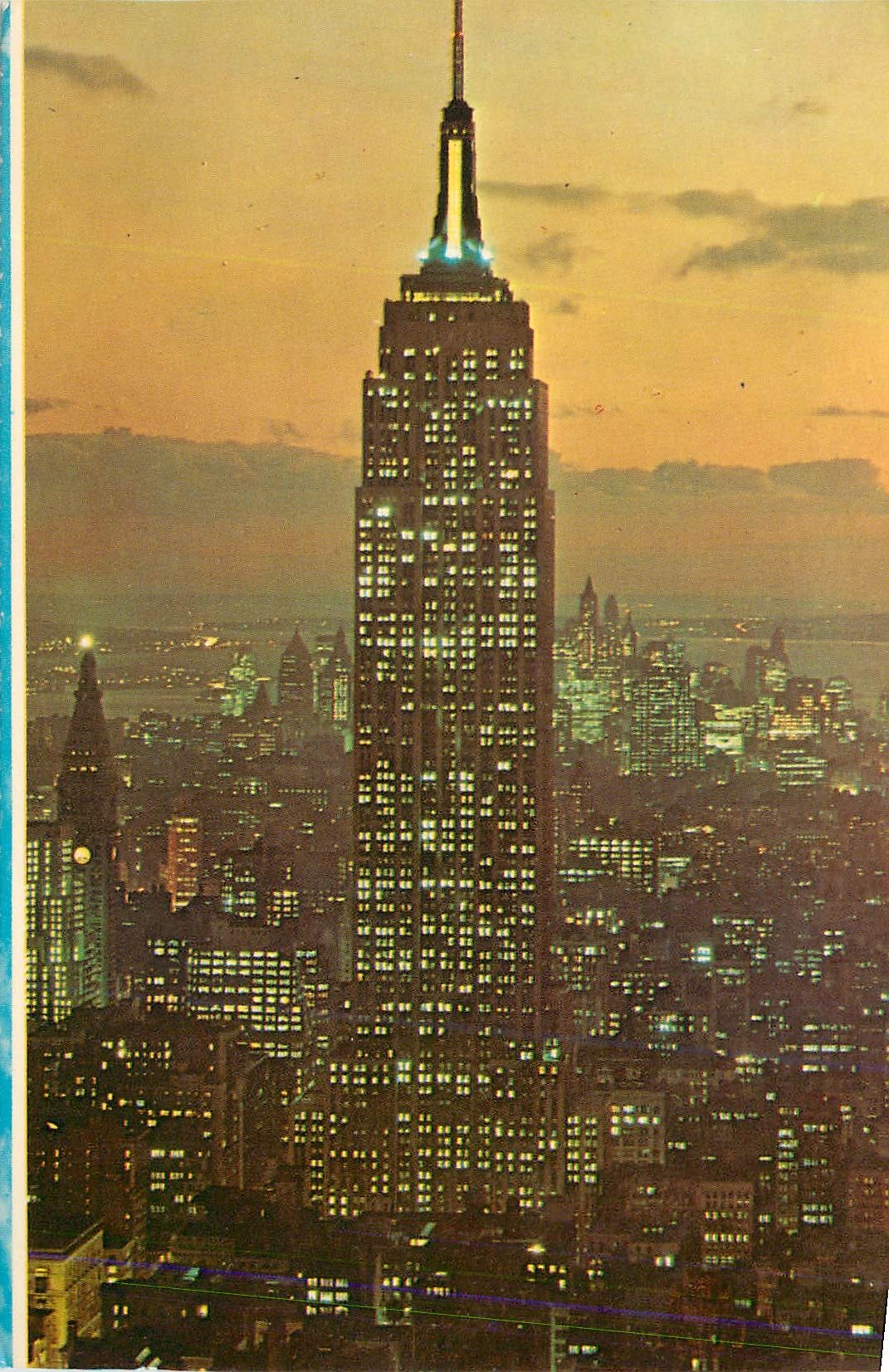 CPM Empire State Building at Sunset New York City