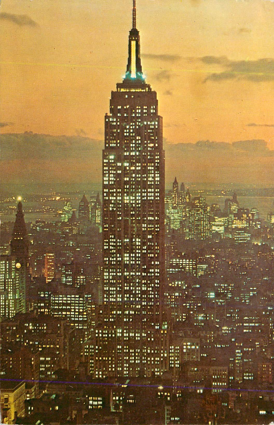 CPM Empire State Building at Sunset New York City