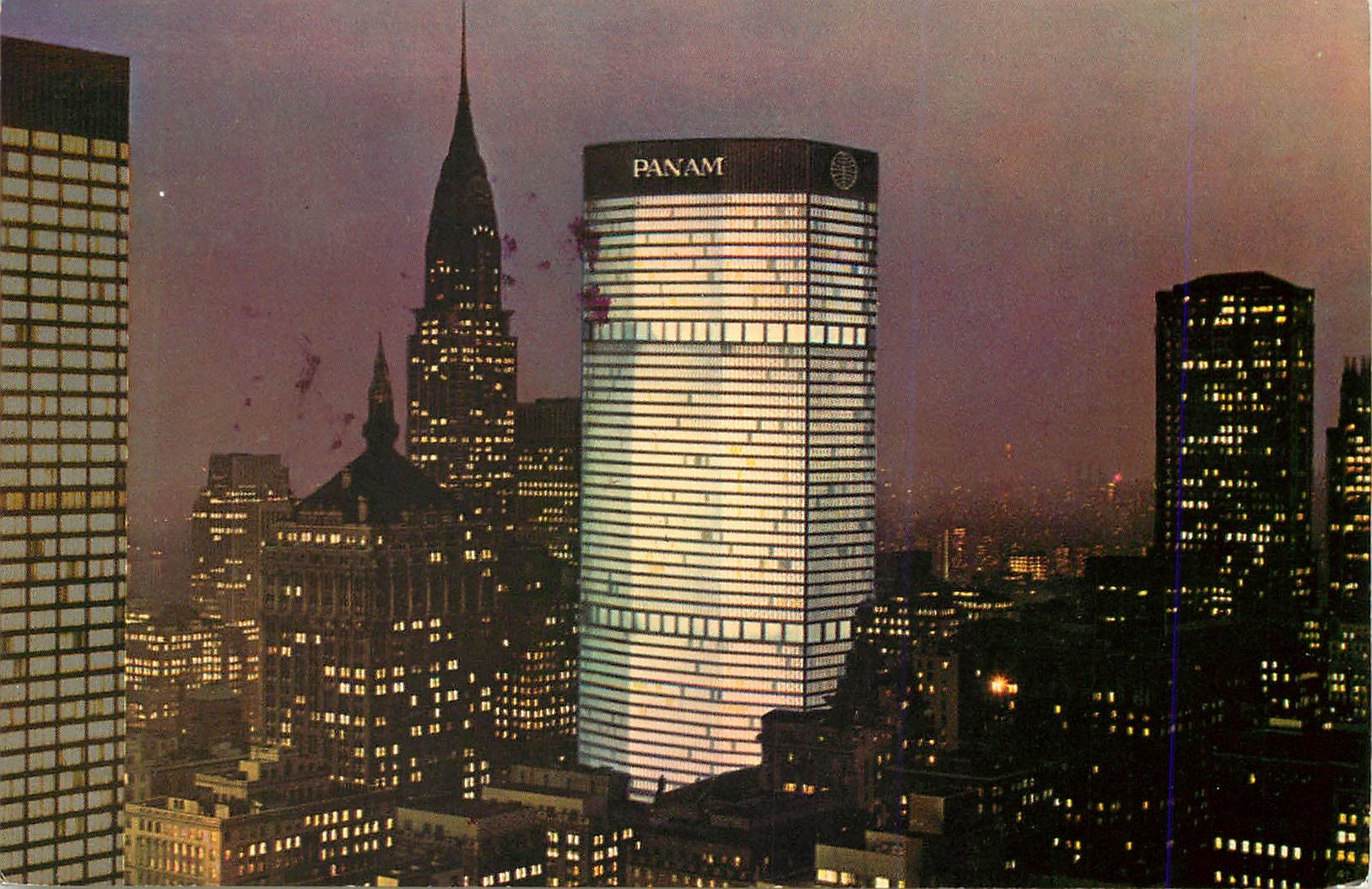 CPM Pan Am Building World's Largest Office Building Park Ave 42nd St New York City