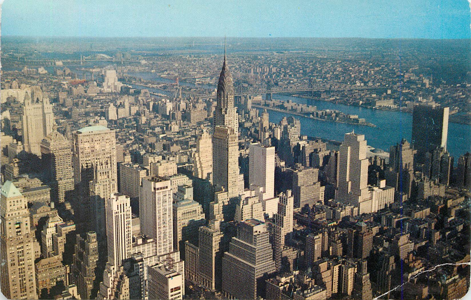 CPM New York City as Seen From the Empire State Building Observatory Looking Northeast
