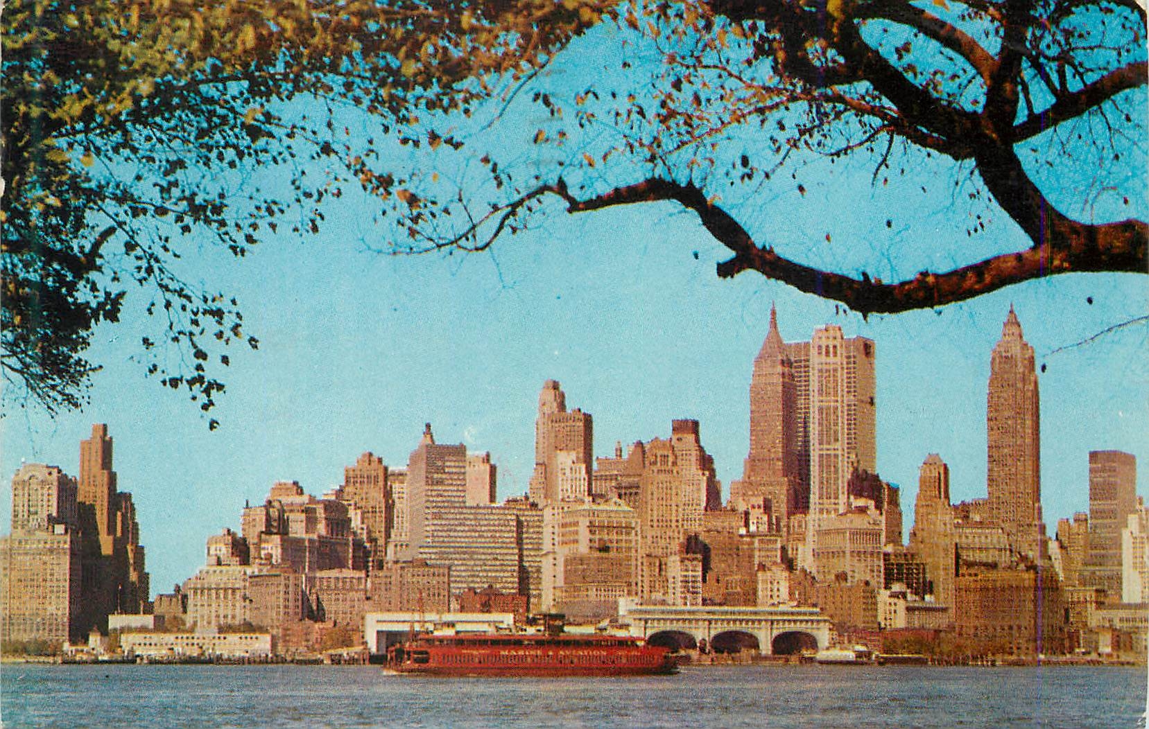 CPM Downtown Manhattan Skyline New York City NY