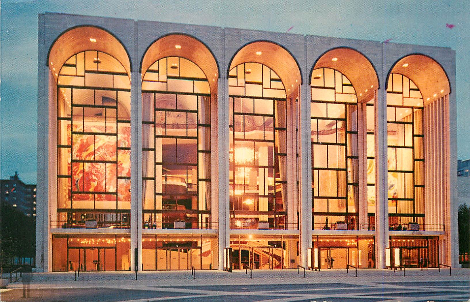 CPM Lincoln Center For Performing Arts Metropolitan Opera House New York City