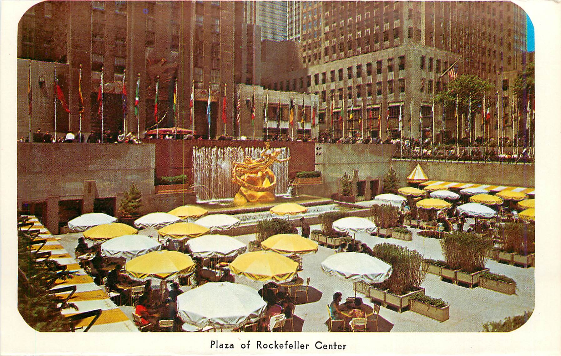 CPM Plaza of Rockefeller Center New York Public Library