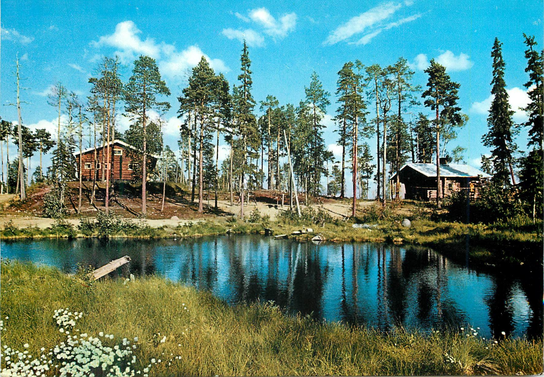 CPM Lappi Lapland Finland Die Herberge in Pyhotunturi