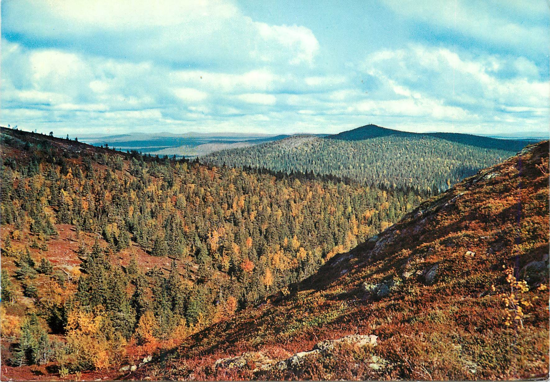 CPM Kuusamo Suomi Finland View from Bukatunturi Fell