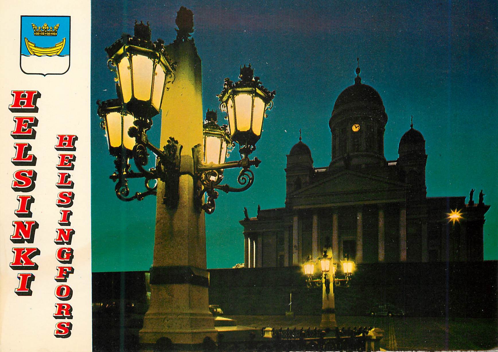 CPM Helsinki Helsingfors the Cathedral in Twilight