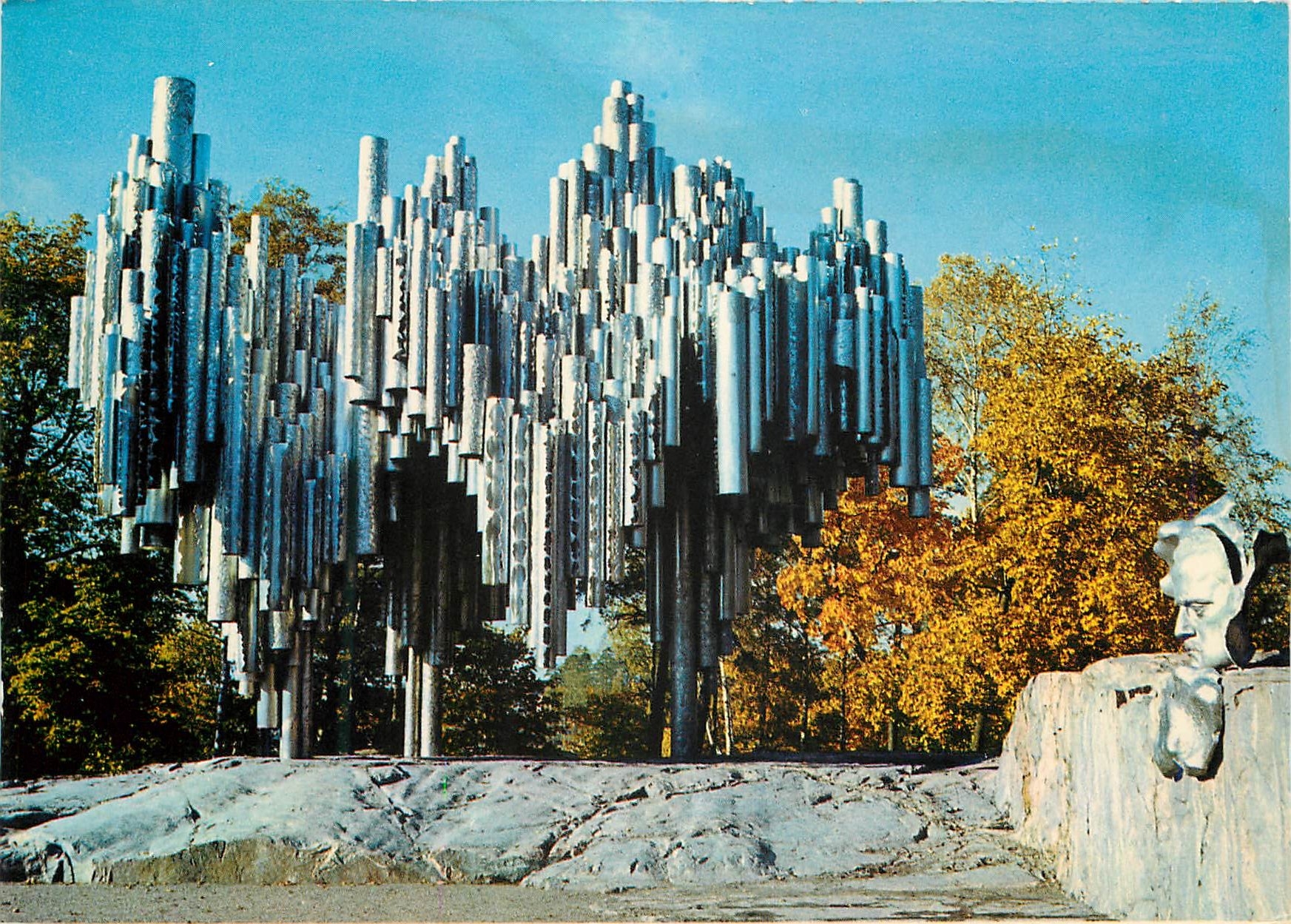 CPM Helsinki Helsingfors Suomi Finland Monument to Jean Sibelius