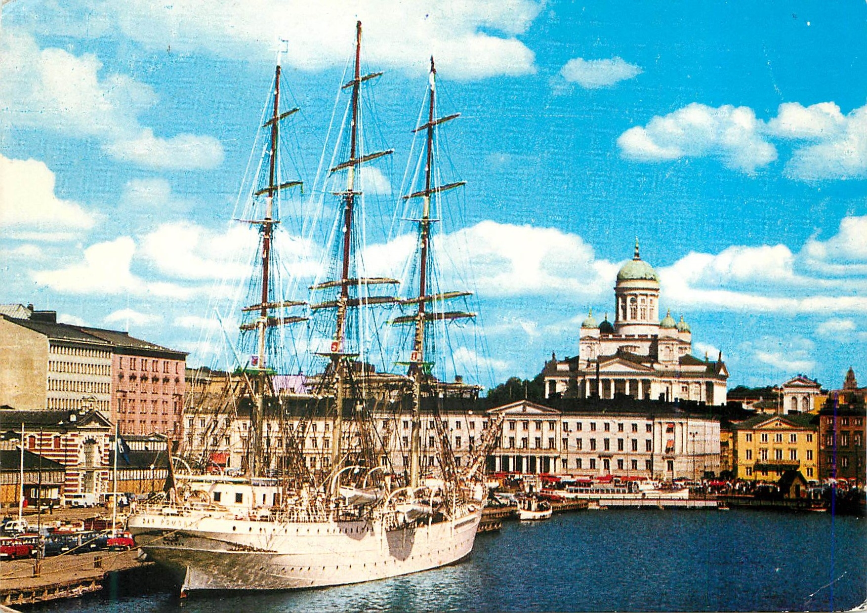 CPM Helsinki Helsingfors Finland Bateau Voilier