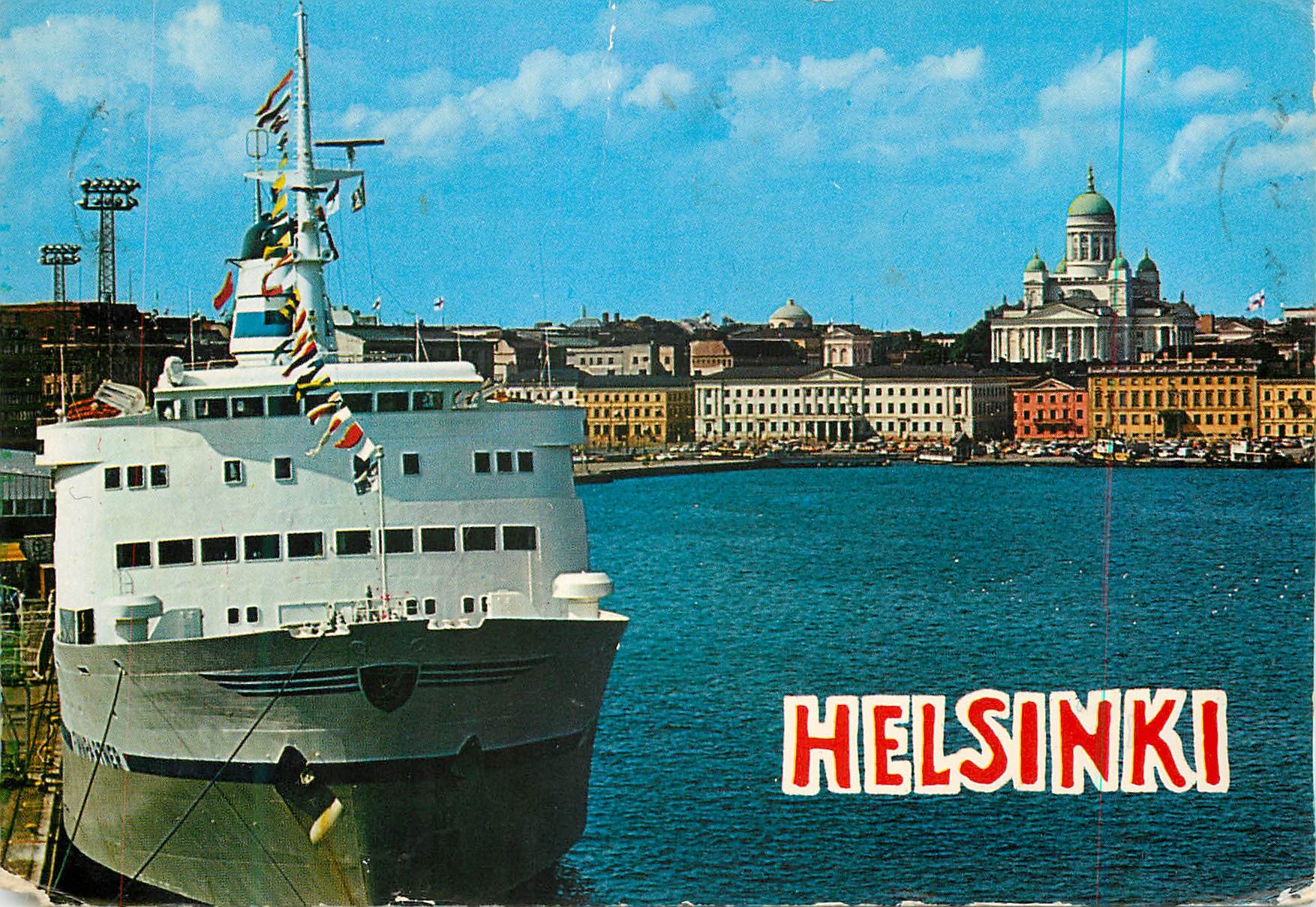 CPM Helsinki Helsingfors Sunth Harbour Bateau