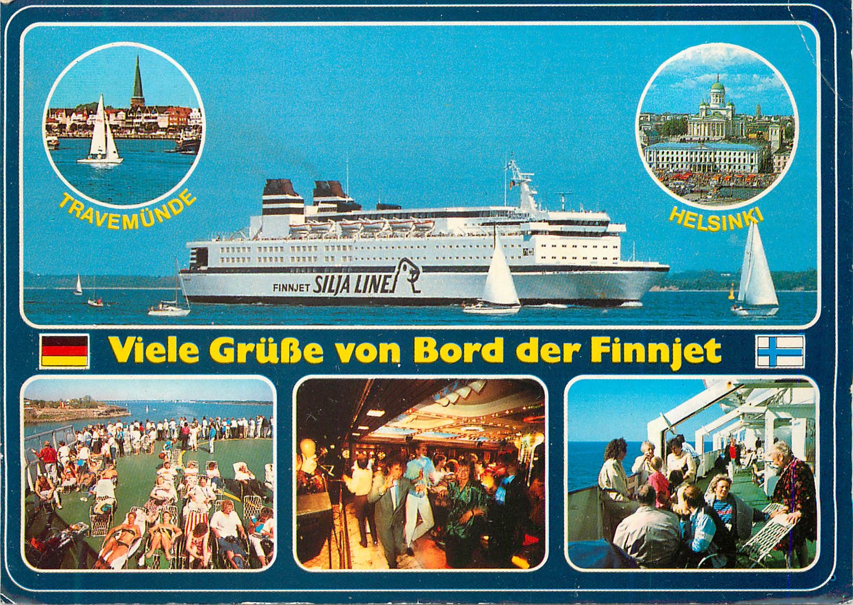 CPM Finnjet Auto und Passagierfahre Bateau
