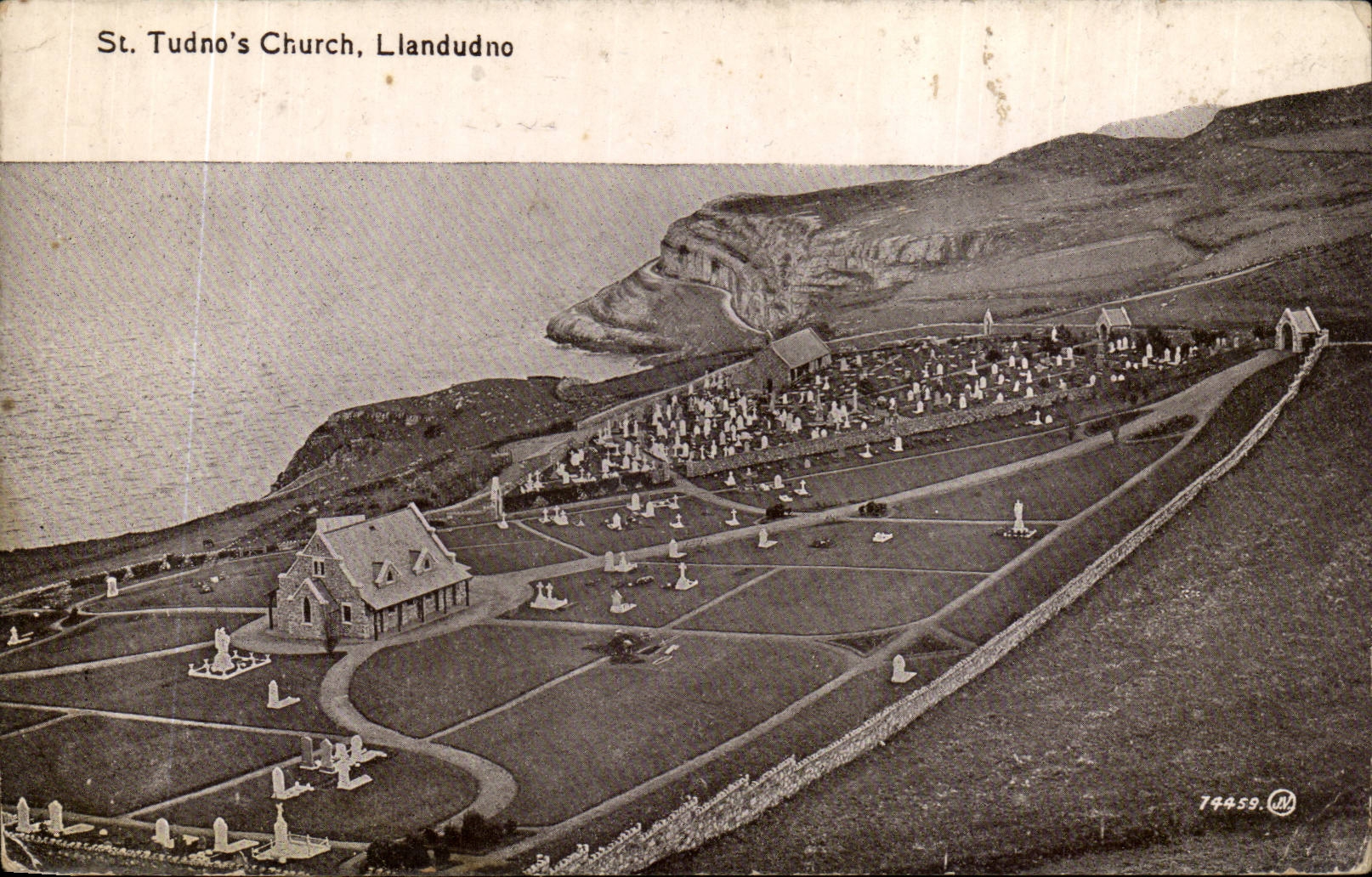 Llandudno North Wales-St Tudno's Church -CPA