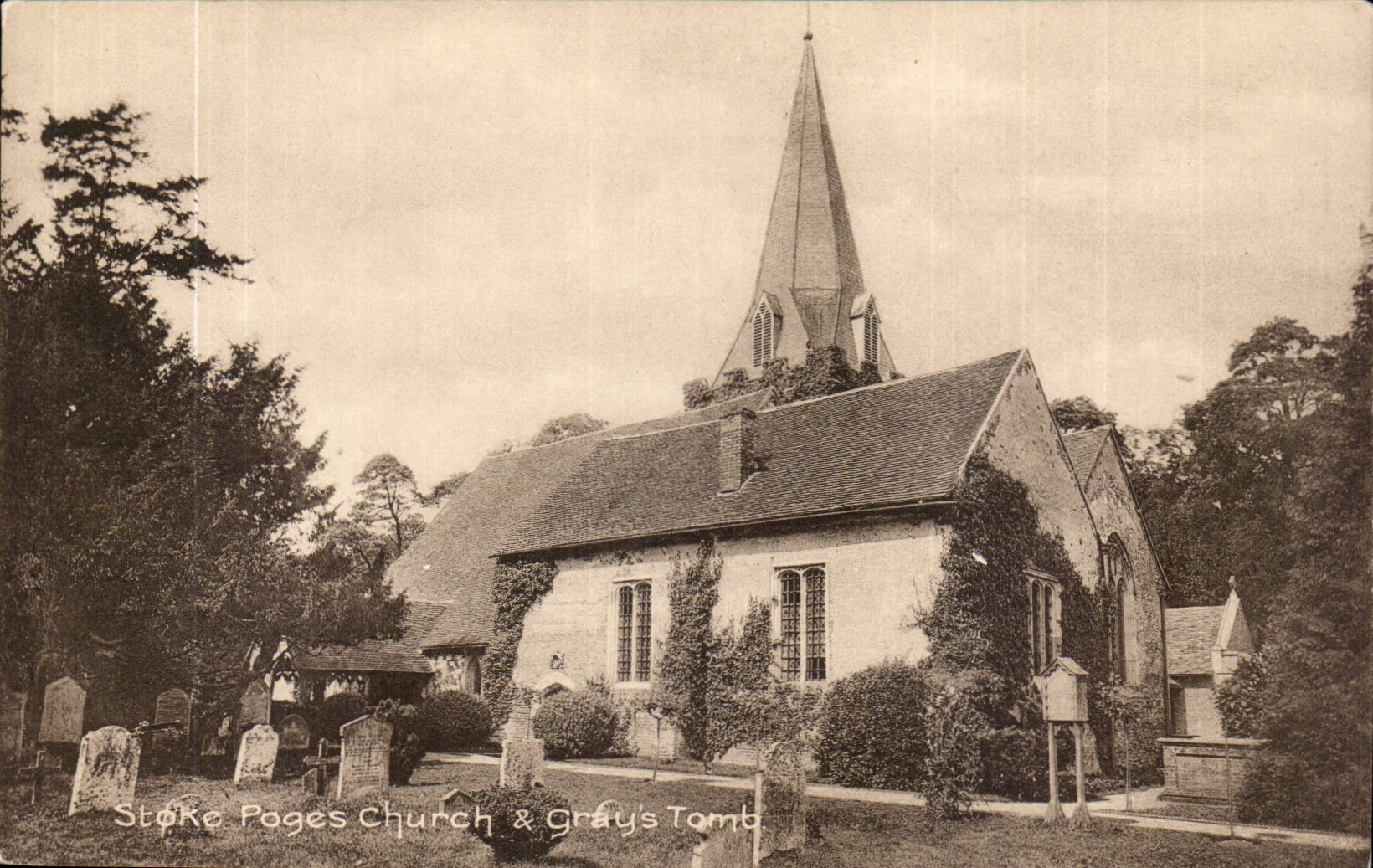 Buckinghamshire-England-England Stoke Poges Church and Gray' S Tomb - CPA