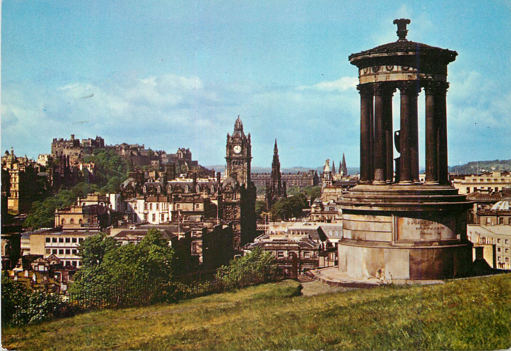 CPM Edinburgh and the Castle Viewed from Calton Hill