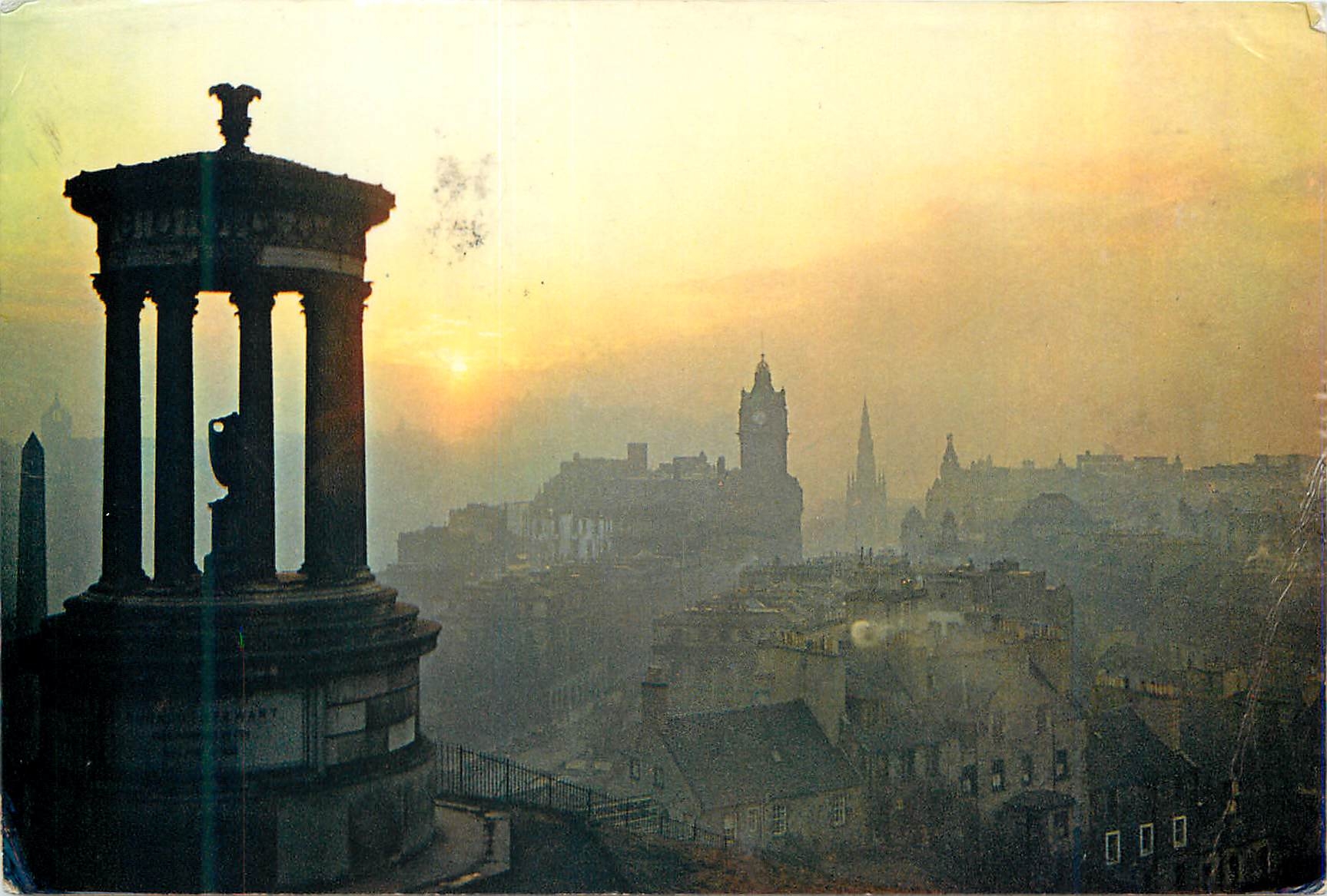 CPM Sunset Over Edinburgh from Calton Hill