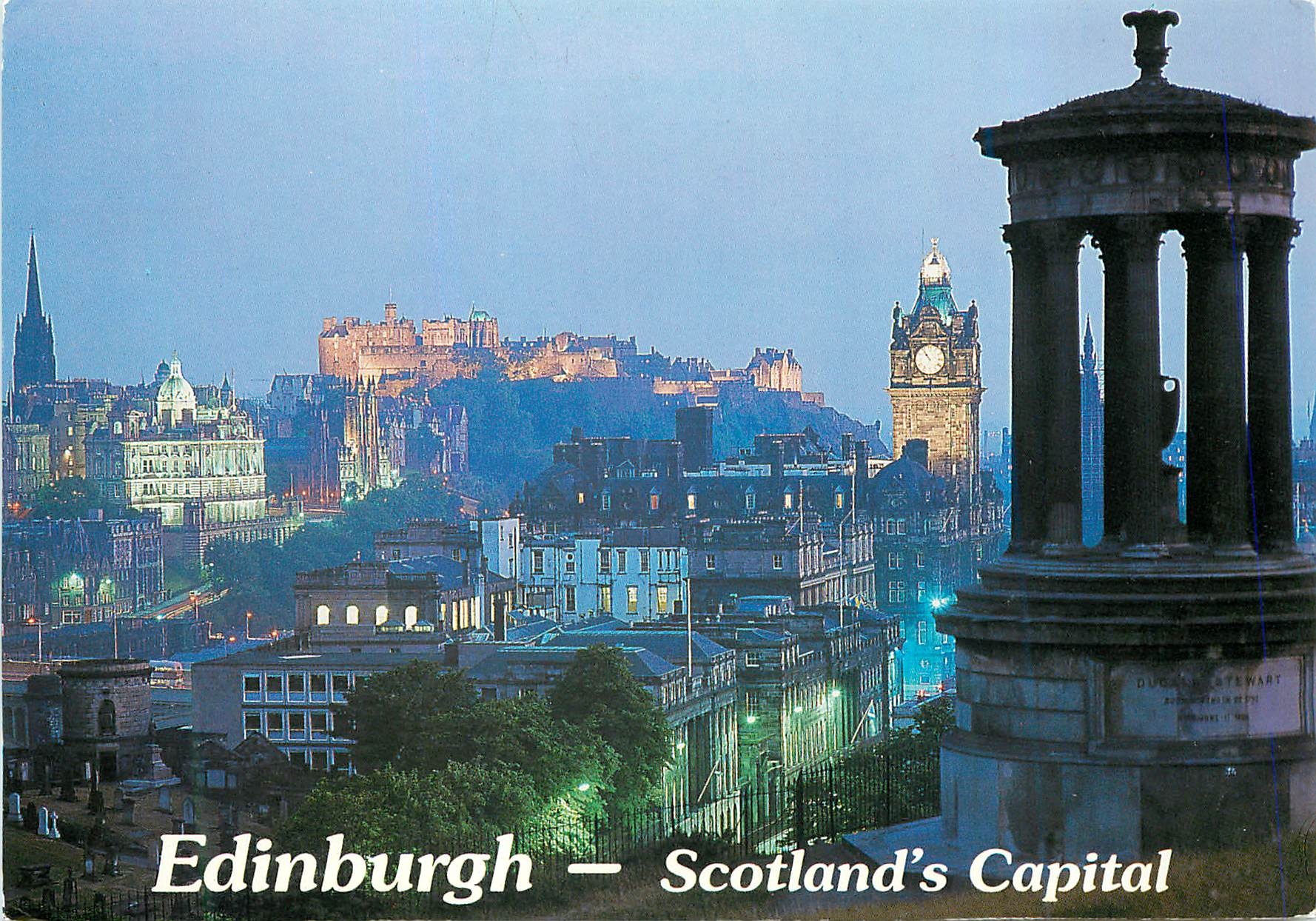 CPM Edinburgh By Night from Calton Hill