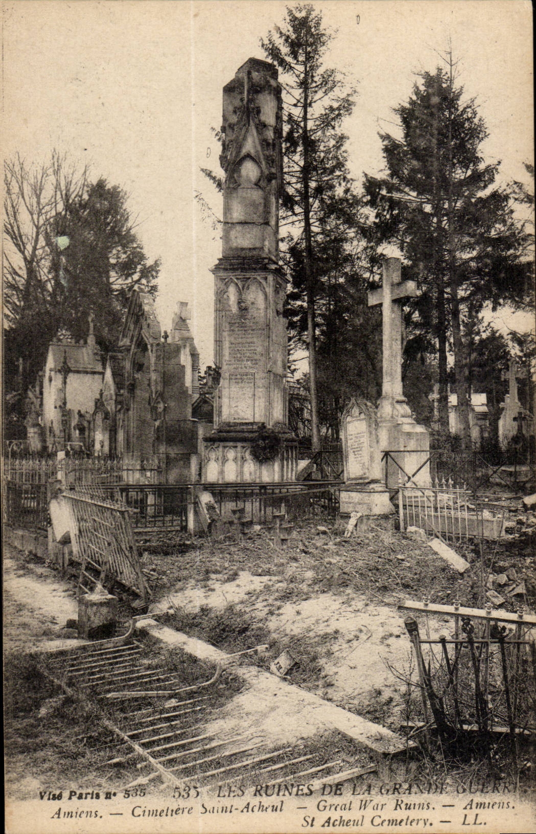 Amiens CPA Cemetery Saint Acheul
