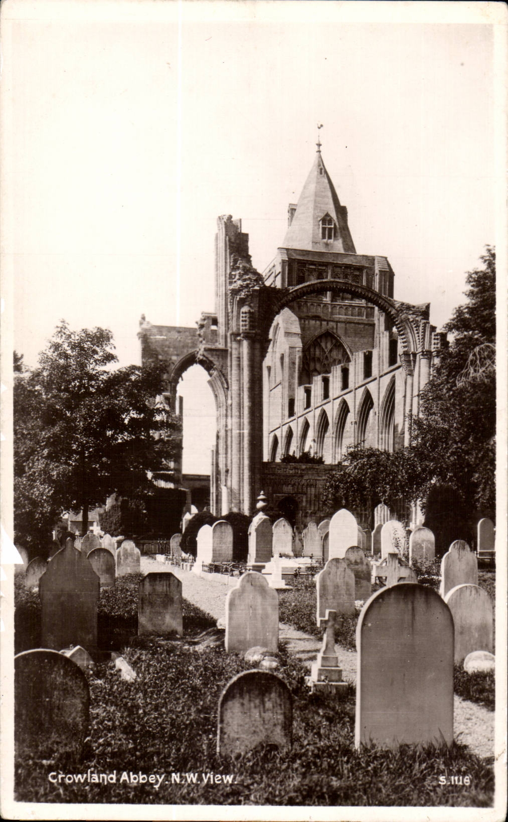 The United Kingdom Crowland abbay CPA